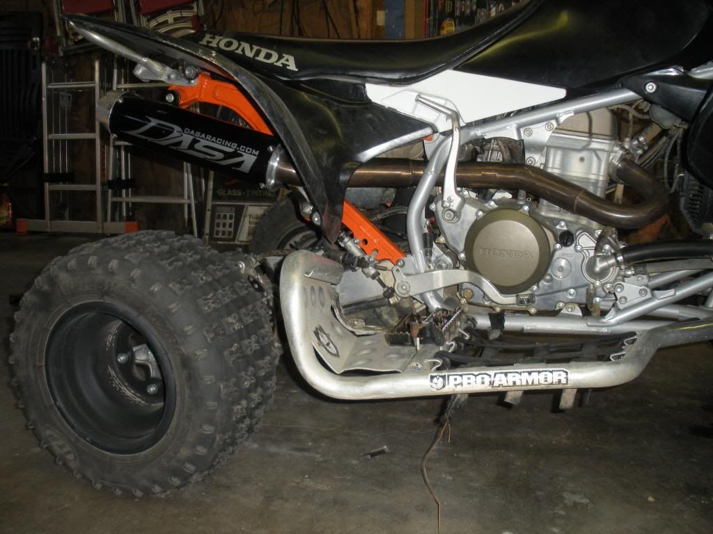 finally got the DASA installed Honda TRX 450R